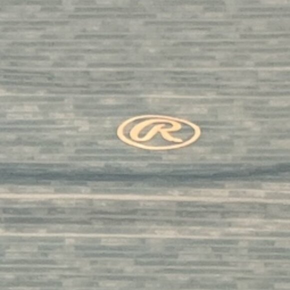 RAWLINGS Men's Tank Top Teal Blue Size Large - Picture 6 of 7